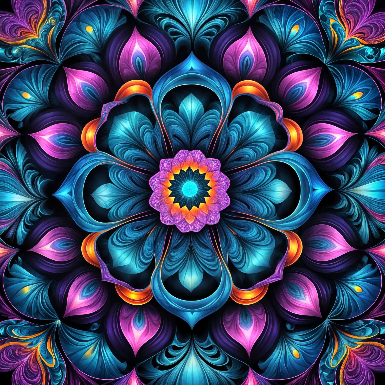 Kaleidoscope Art  by @William Wallis