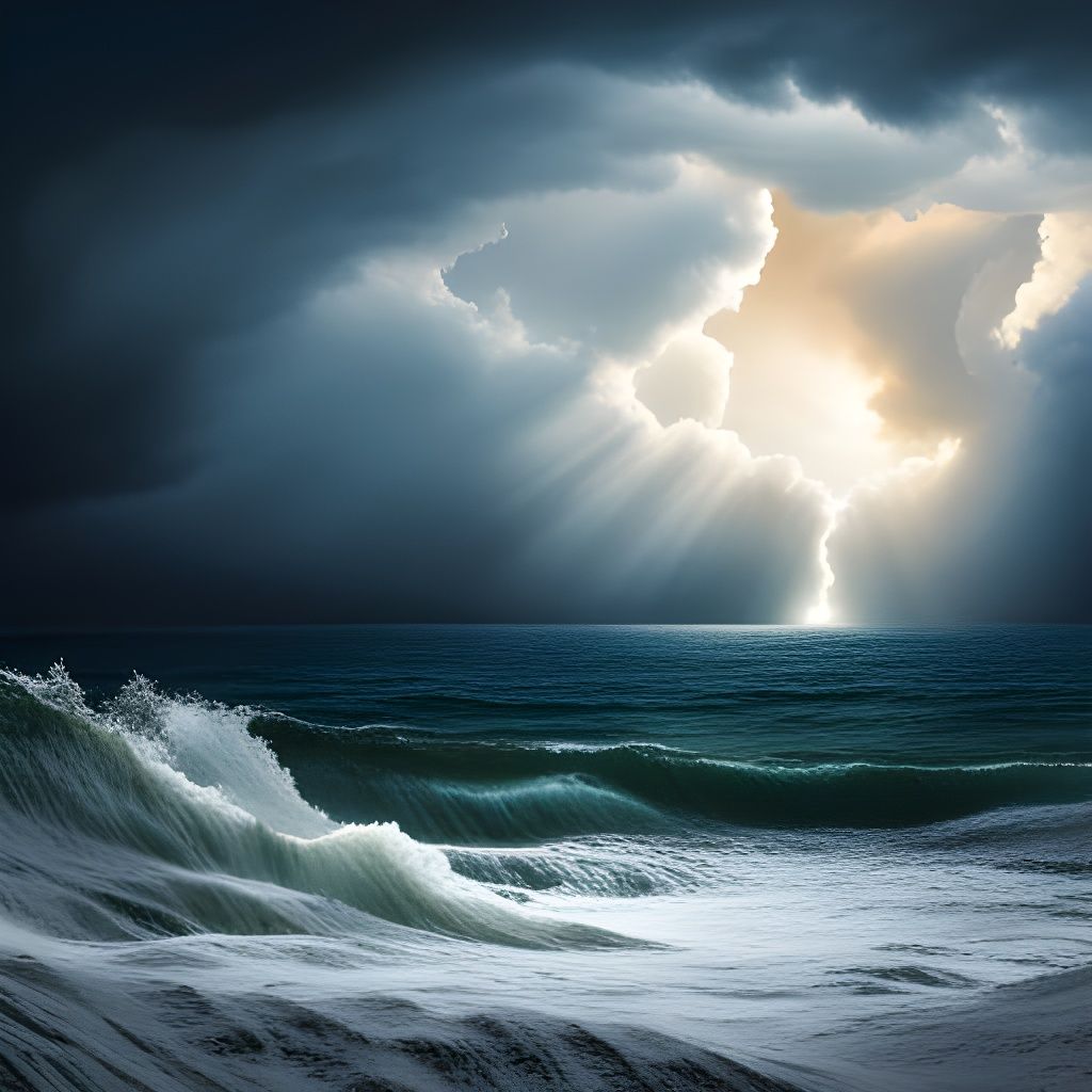 Squarcio tra le nubi   by @Flopas