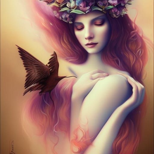 What do angels look like by Anna Dittman