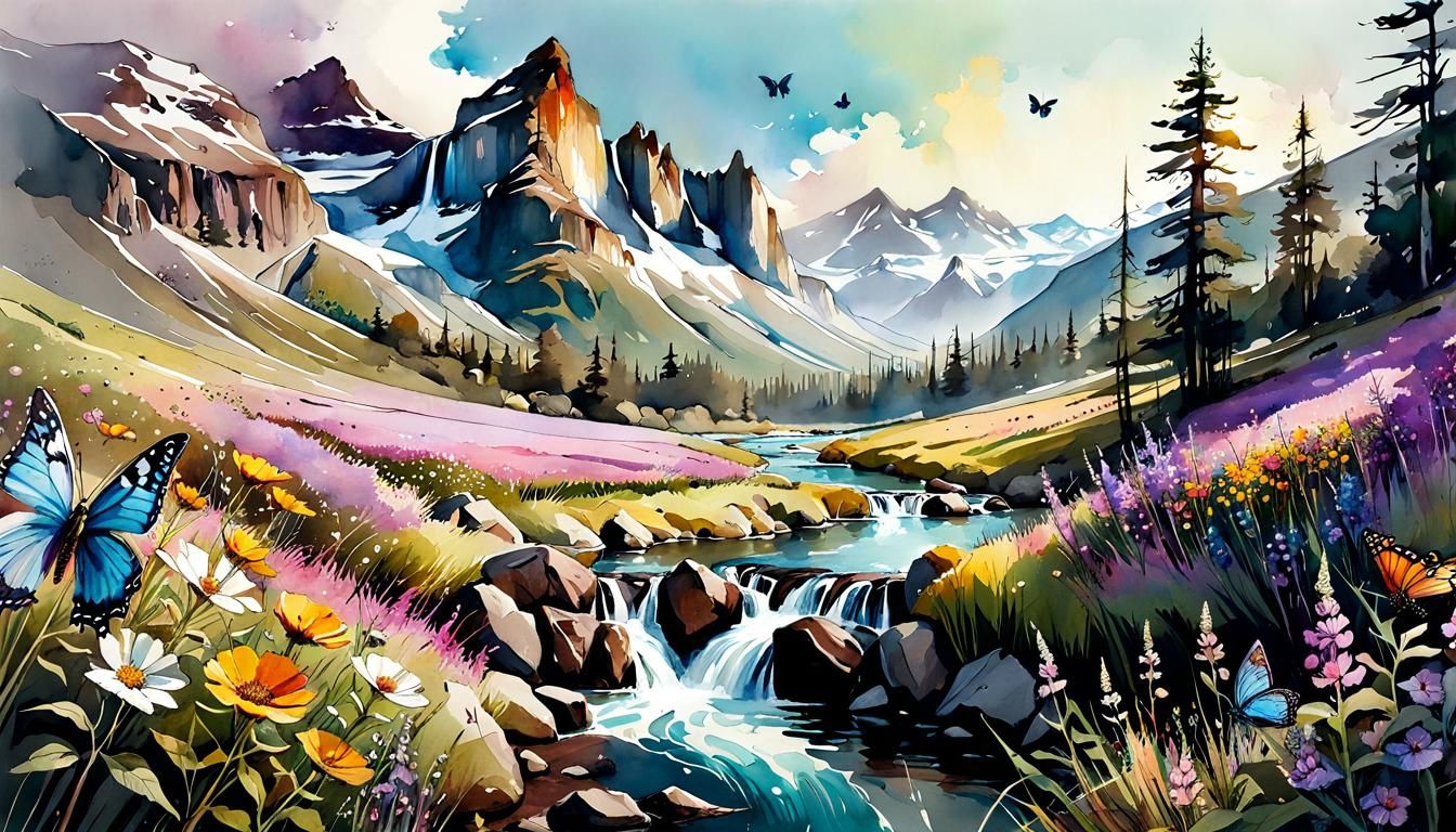 Let's pick some wildflowers