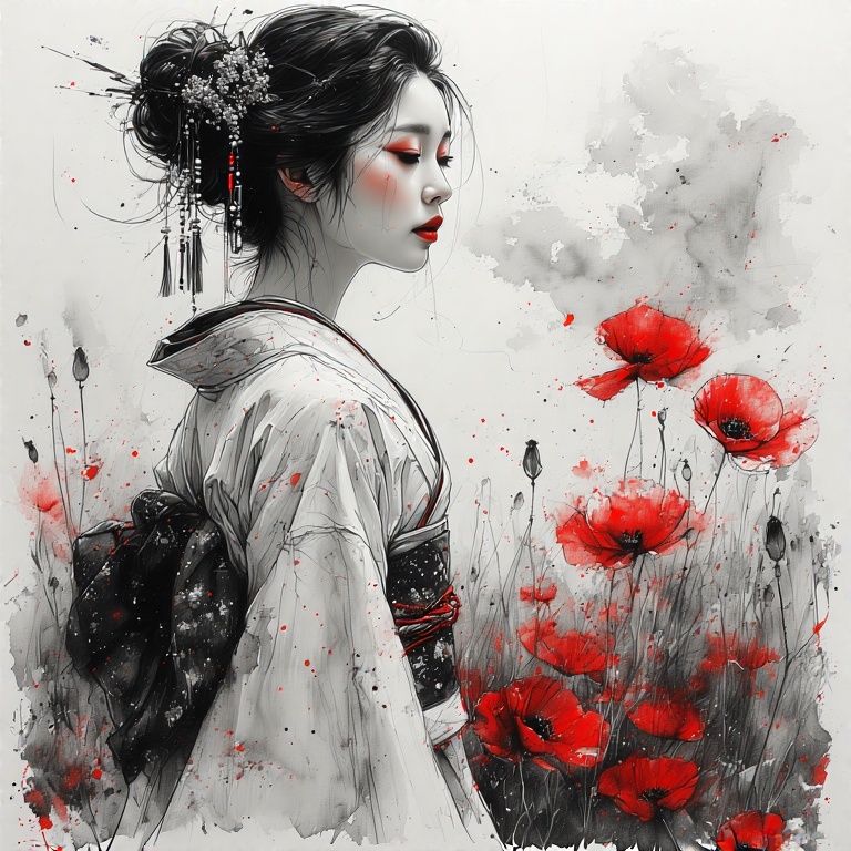 Geisha series 2  by @barnaby leroy
