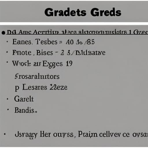 grades-not in english 