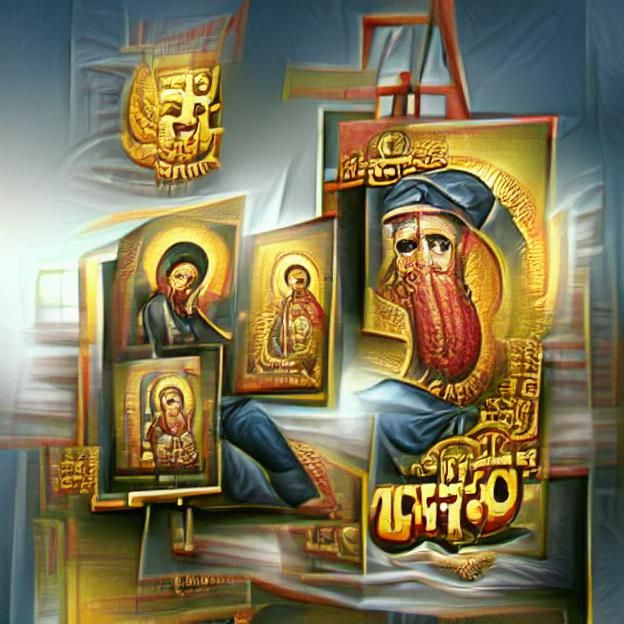 Orthodox Christian Icon artwork