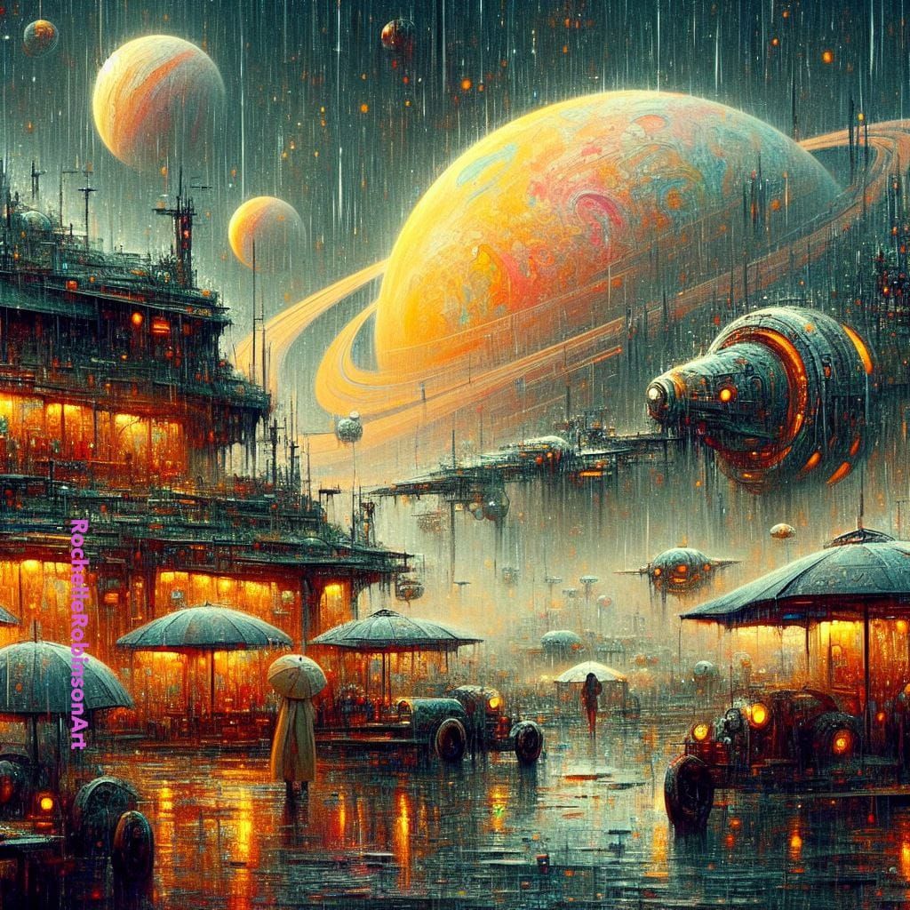 Rainy Day In Space