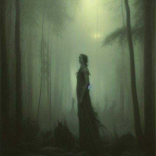 The person of the trees