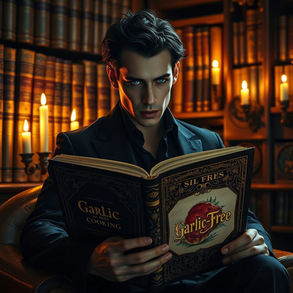 Garlic-Free Cook Book for Modern Vampires  by @ais