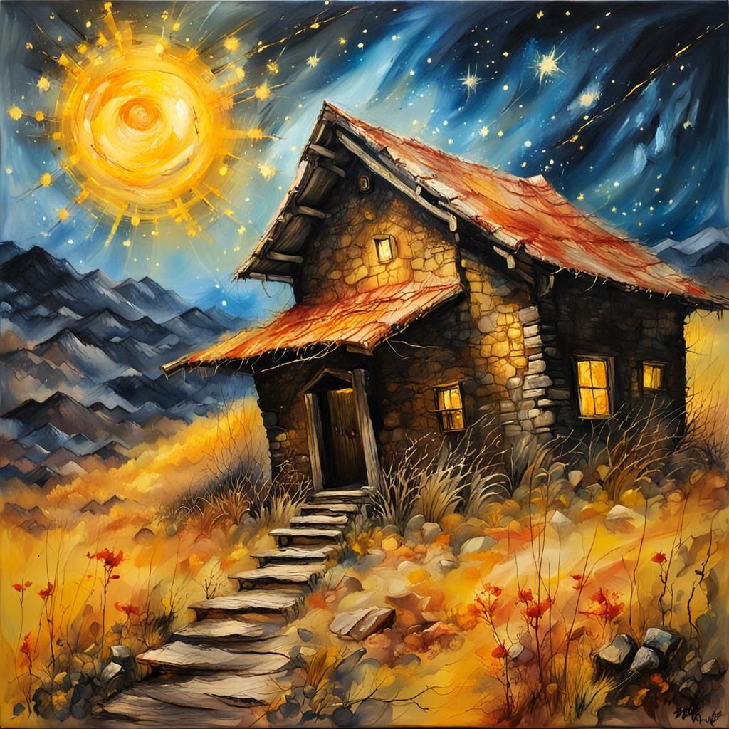 A fullmoon night
