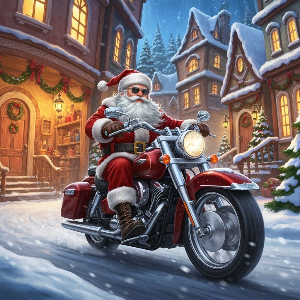 Santa After Hours  by @ChronoScribe