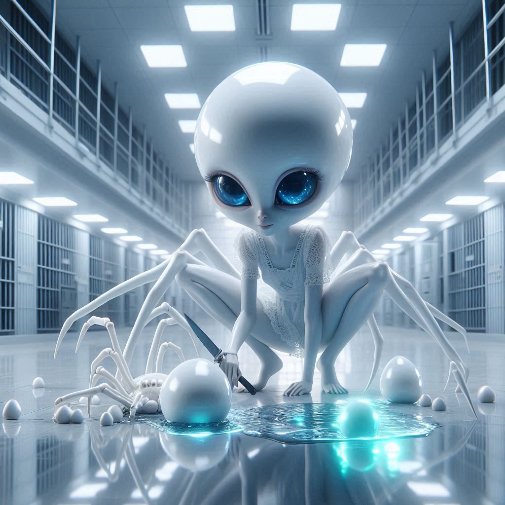 Alien in Holding Facility