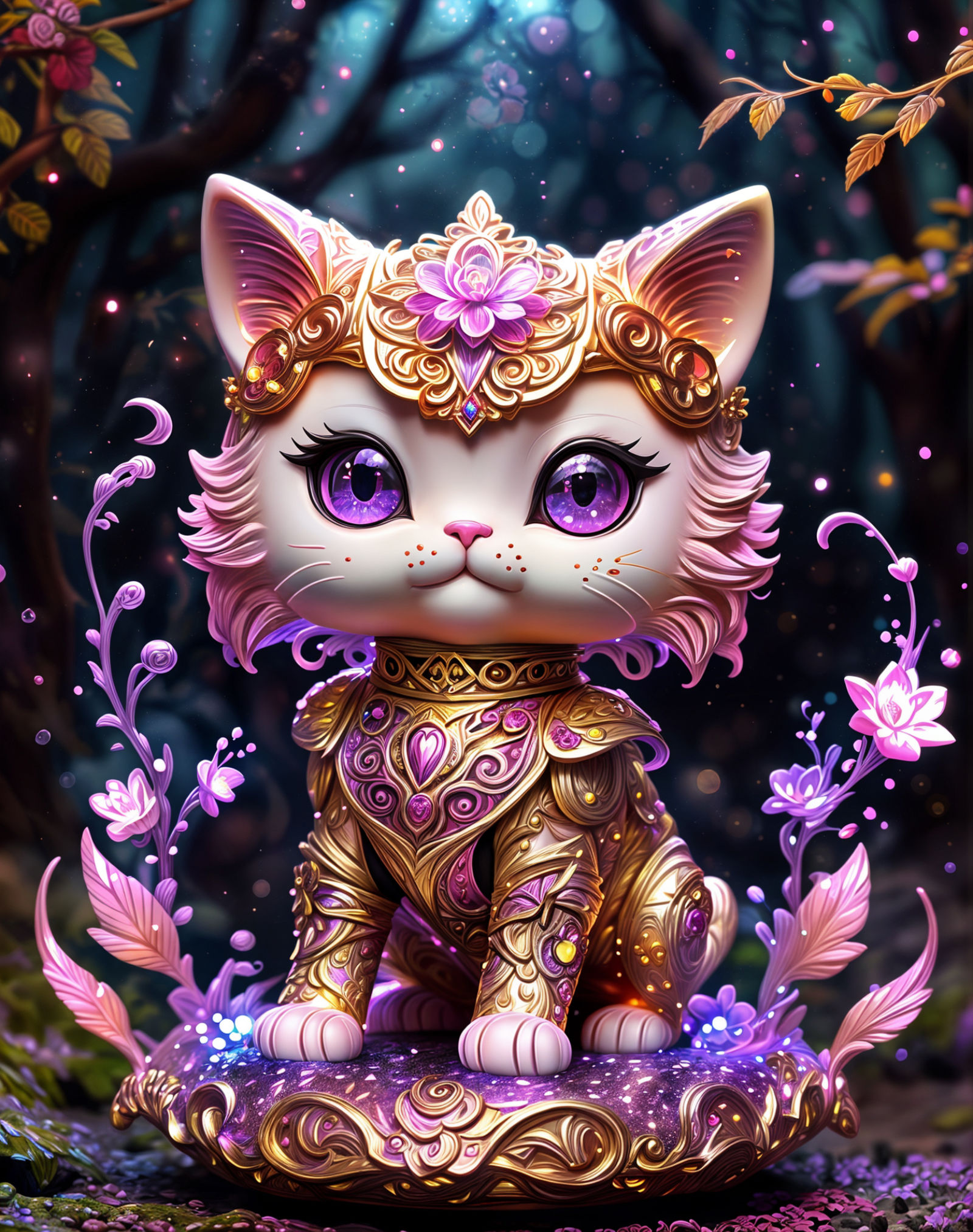 Armoured magical cat I