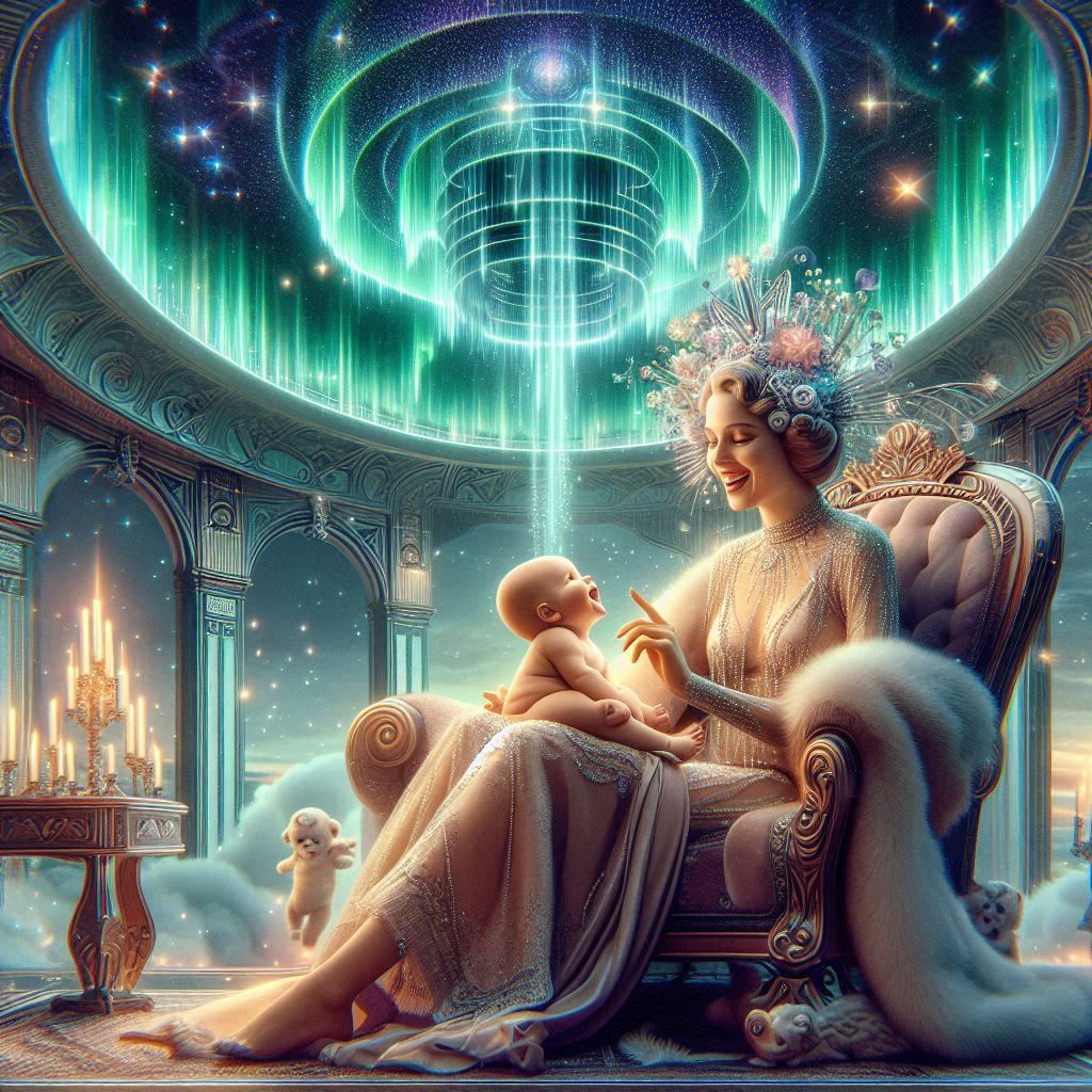 Queens baby with some magical abilities