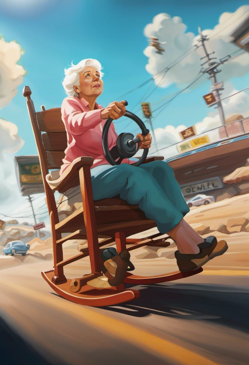 Rocket Chair  by @Humbugle