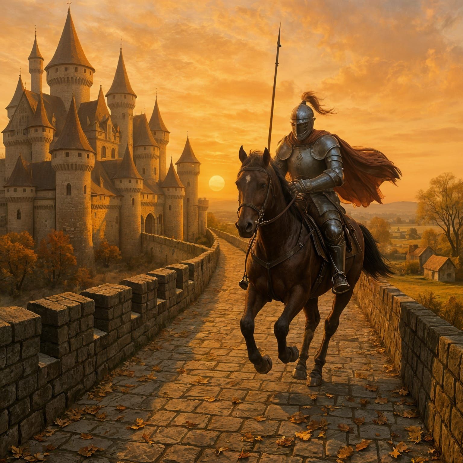 דוהר על החומה