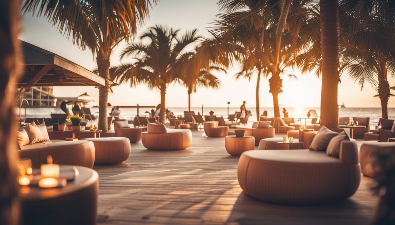 Beach Club, Lounge Mood, Deep House Music Atmosphere