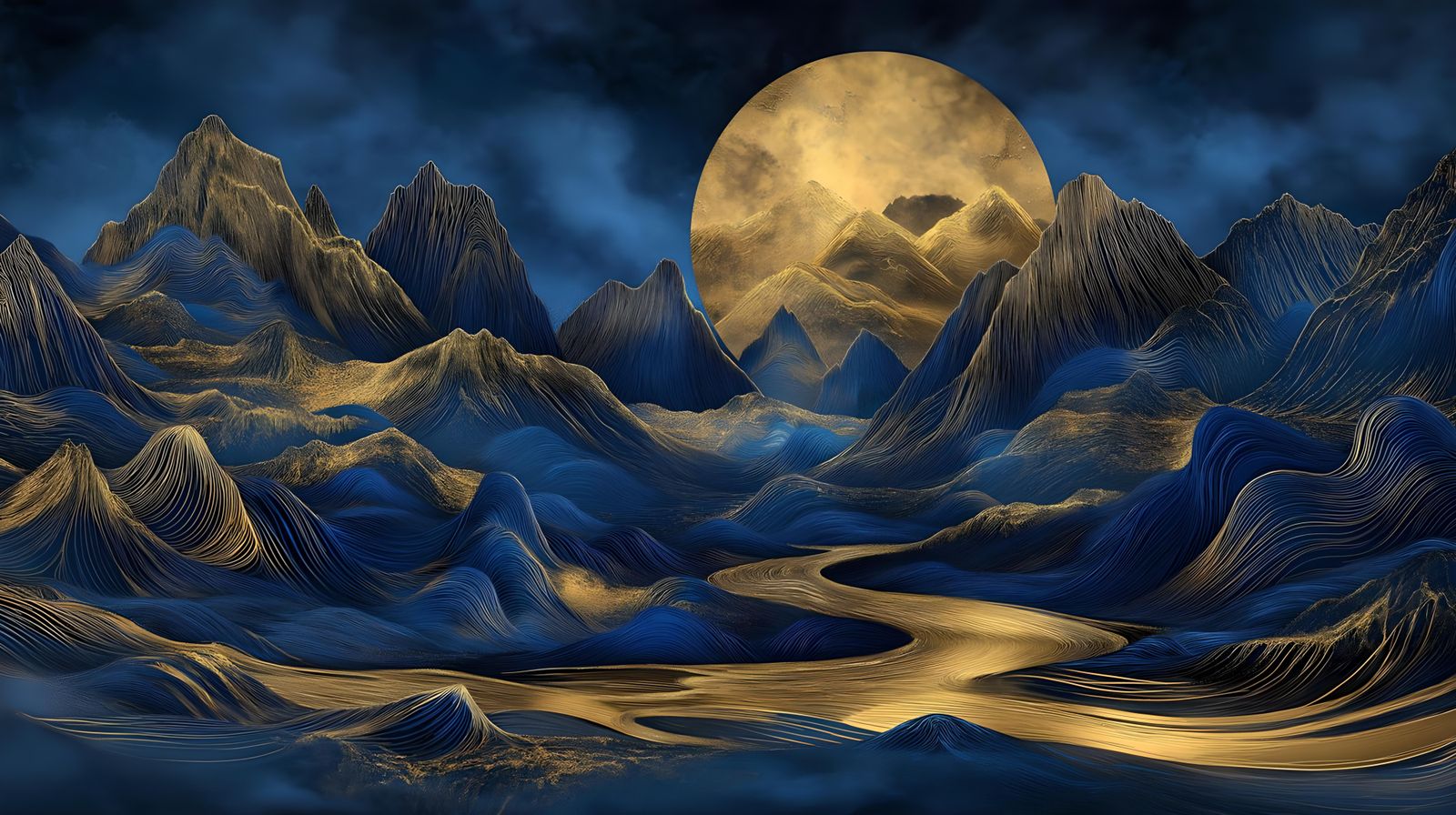 Landscape art  chinese style two