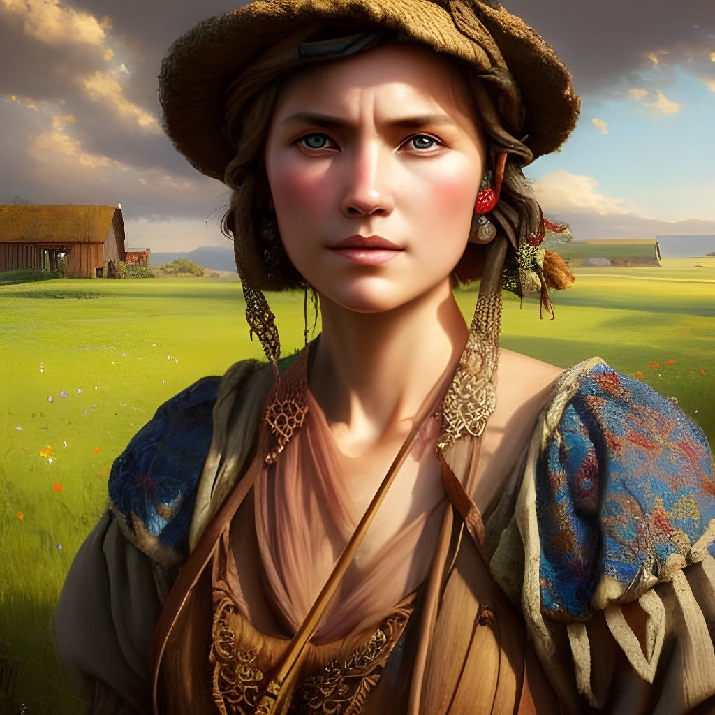 Medieval Peasant  by @Swiss Army Squid