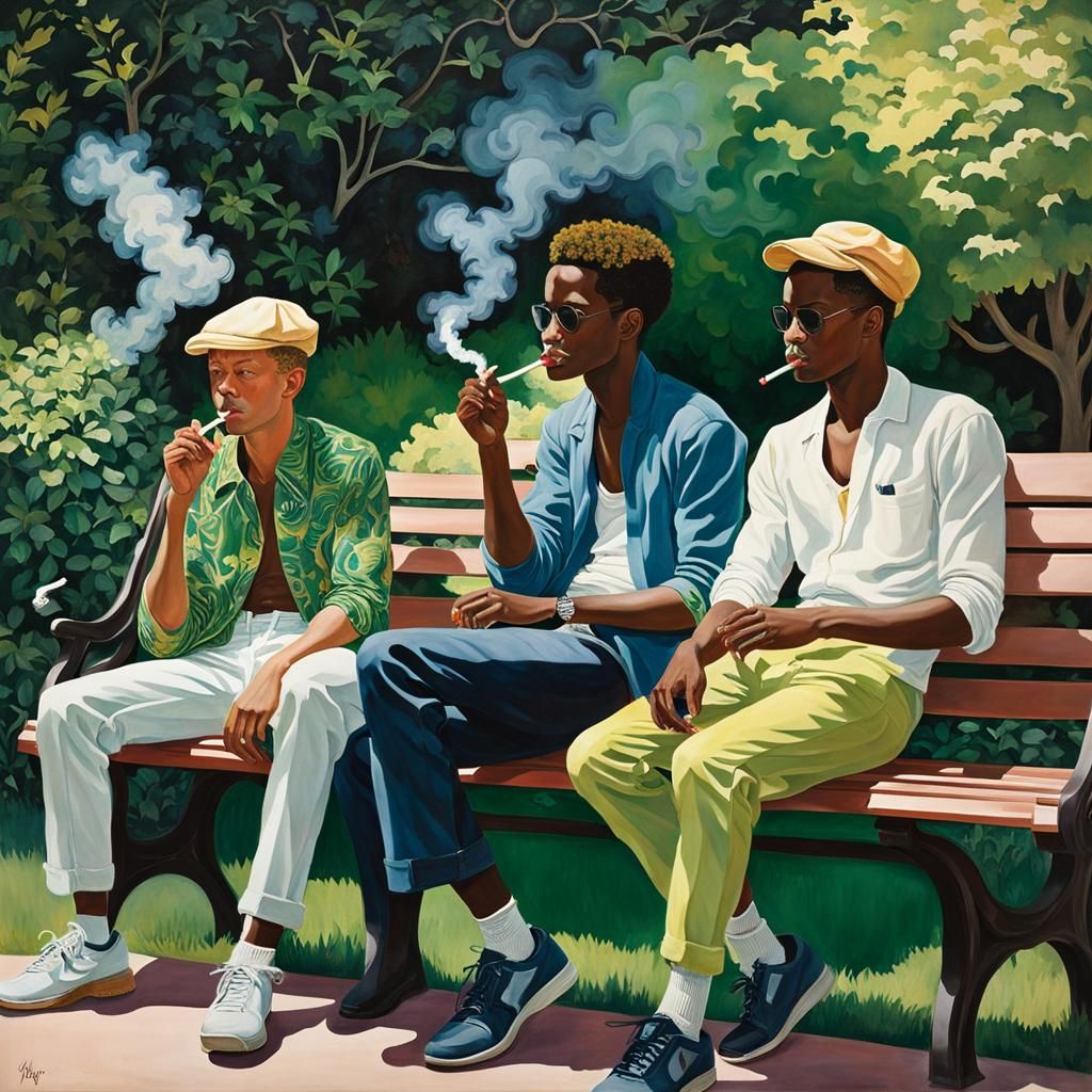 The first Cigarette