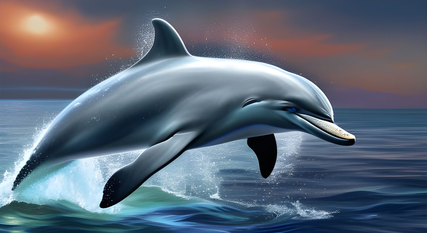 Happy Dolphin Day! - AI Generated Artwork - NightCafe Creator