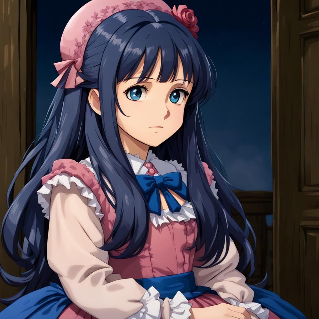 Blue and Pink