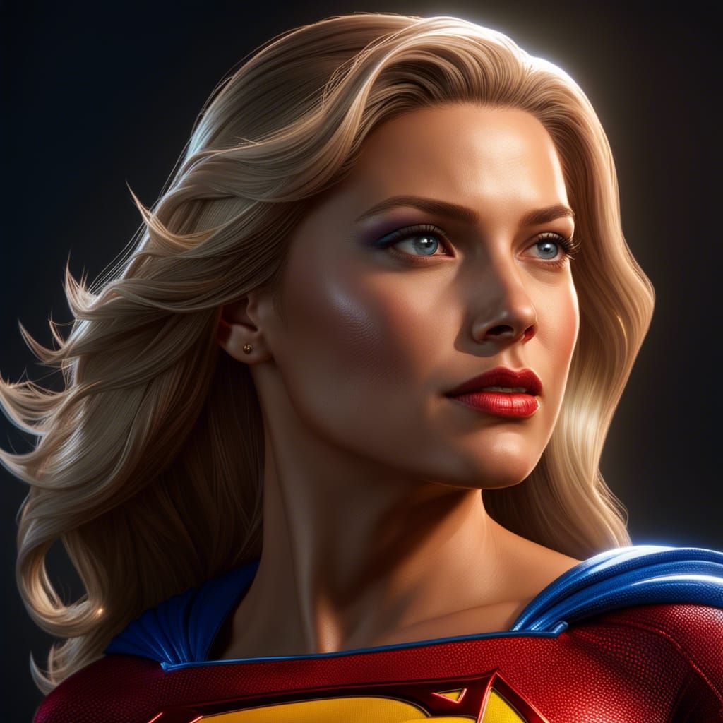 Supergirl #7 - AI Generated Artwork - NightCafe Creator