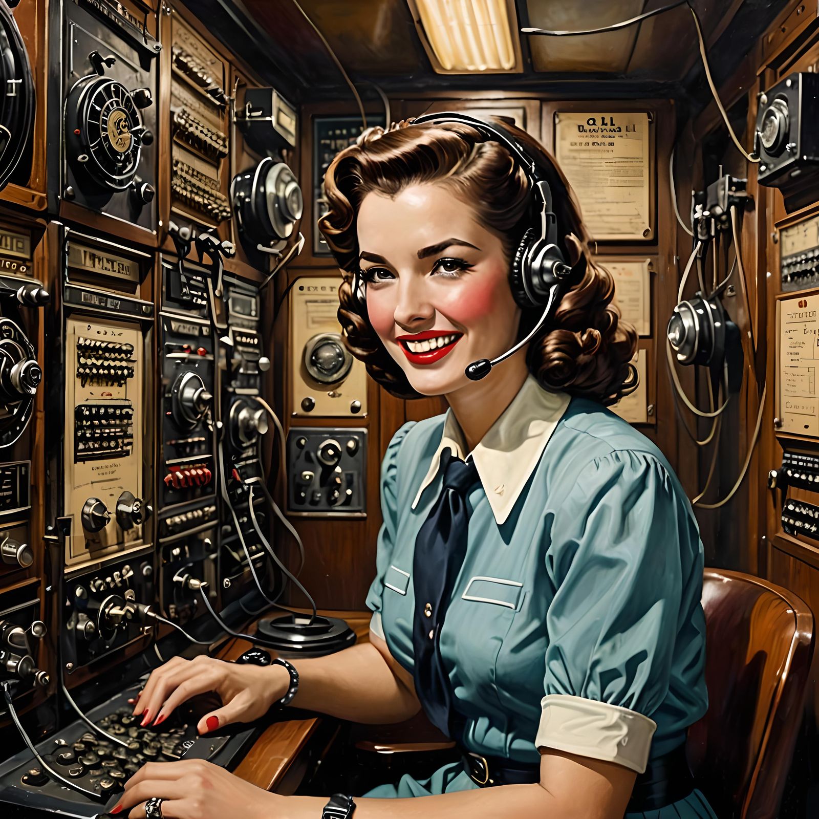 "Hold The Line, Sir, You Call Is Being Transferred!"  by @Bruno Camadini