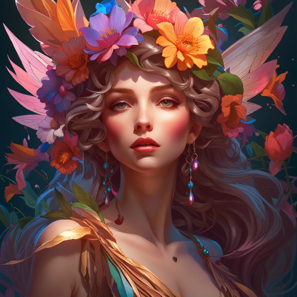 Fairy - AI Generated Artwork - NightCafe Creator