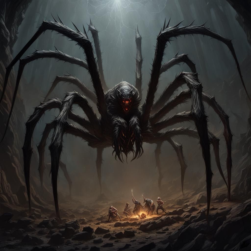 Ungoliant - AI Generated Artwork - NightCafe Creator