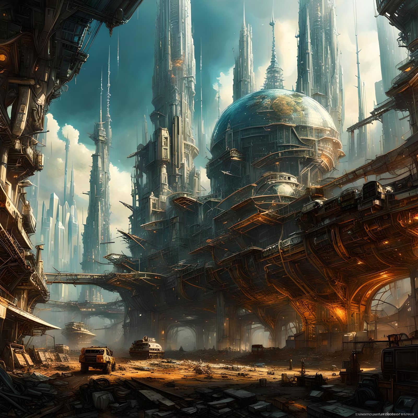 Kardashev Scale - Type I Civilization - AI Generated Artwork ...