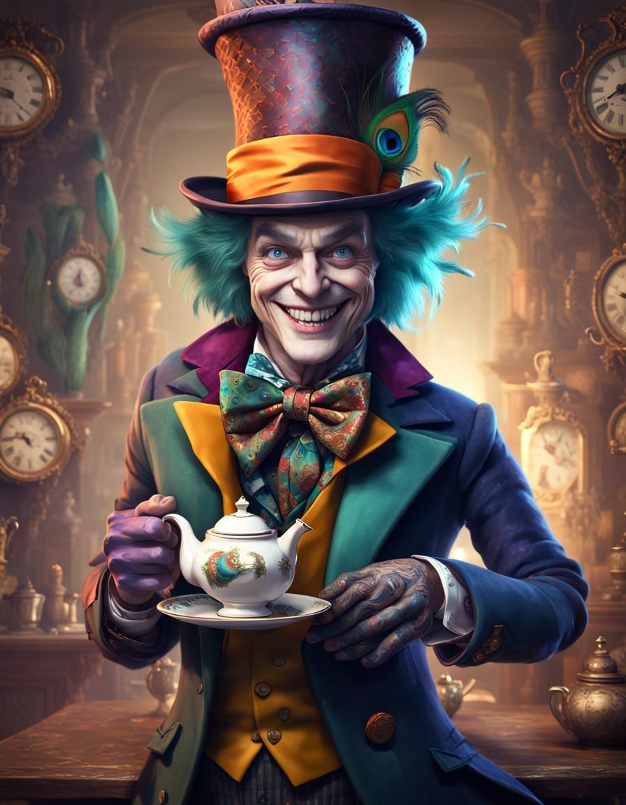 Mad Hatter - AI Generated Artwork - NightCafe Creator