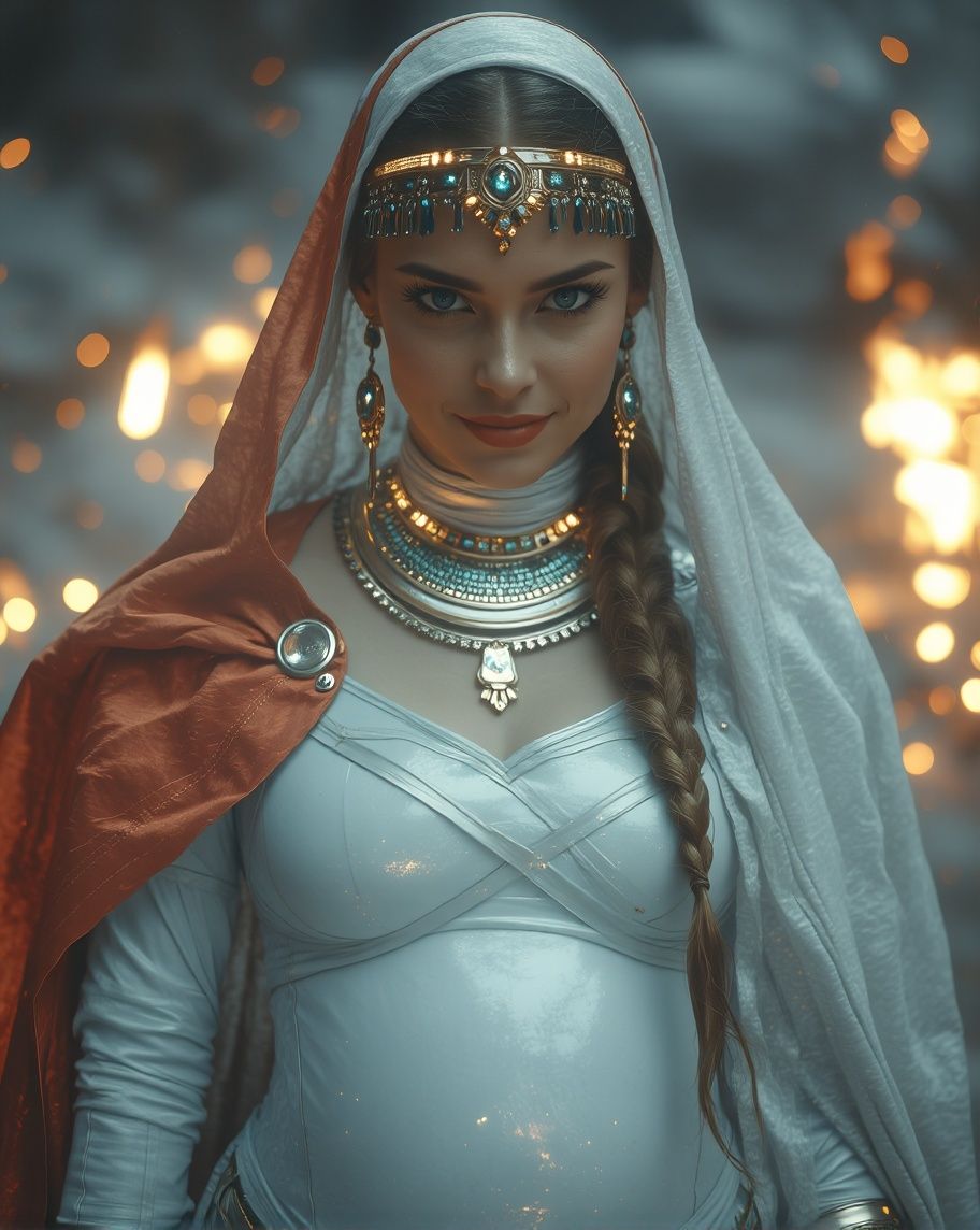 A Pregnant Space Queen