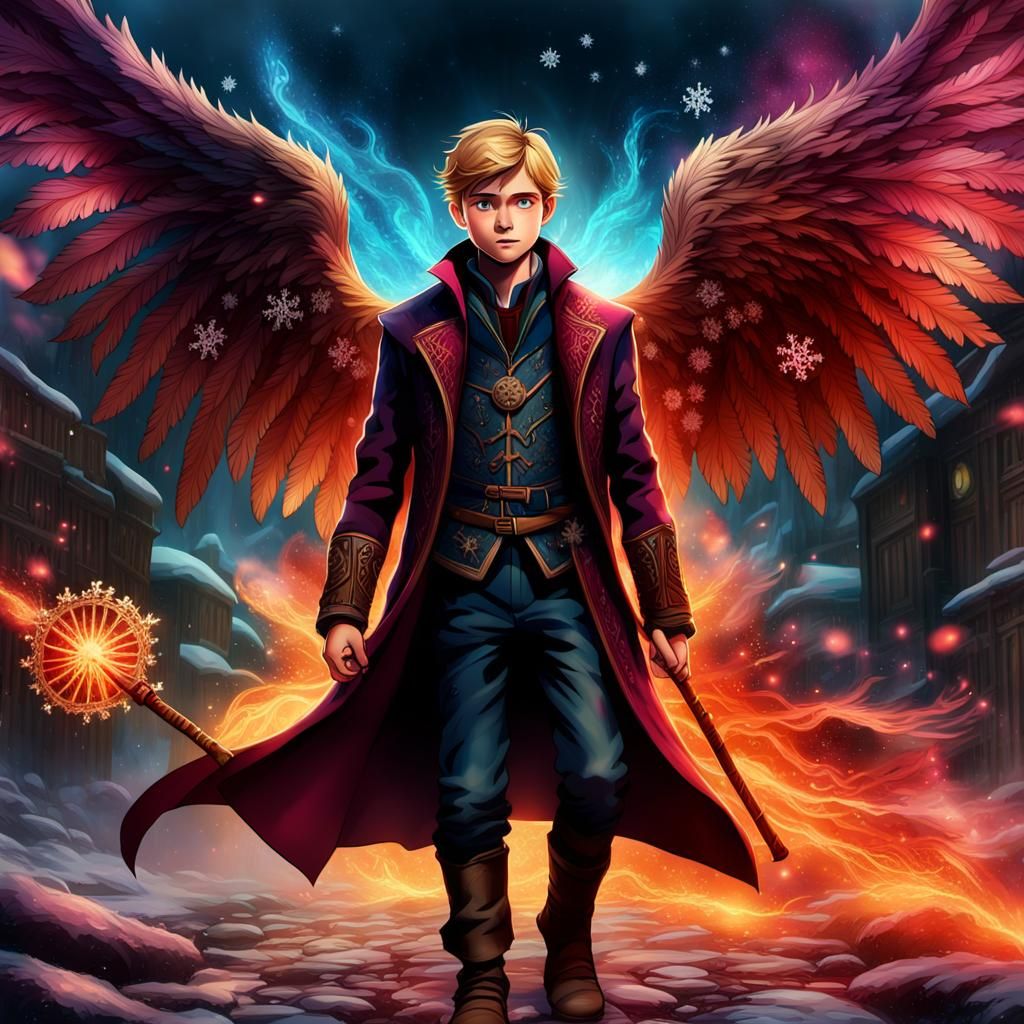 Aurora Borealis Inspired Nordic Explorers in 3D