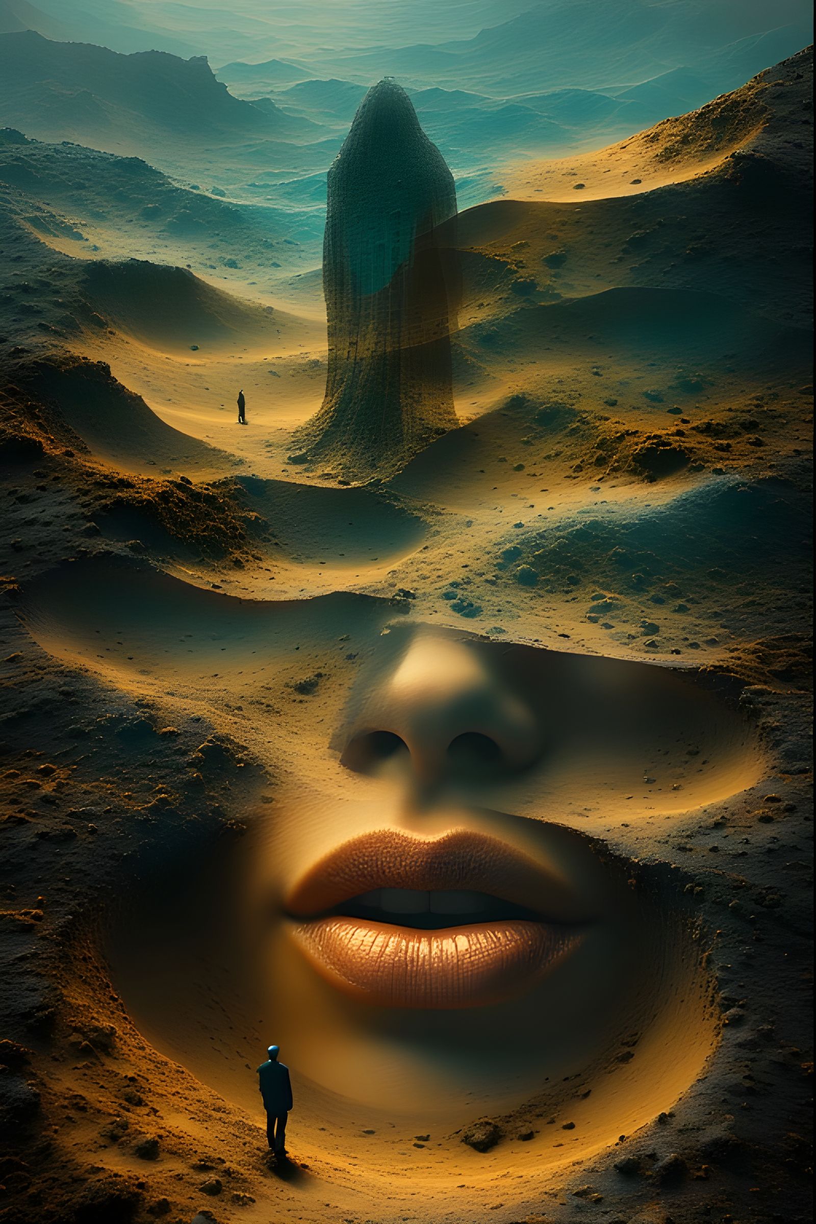 The dunes towards the dream