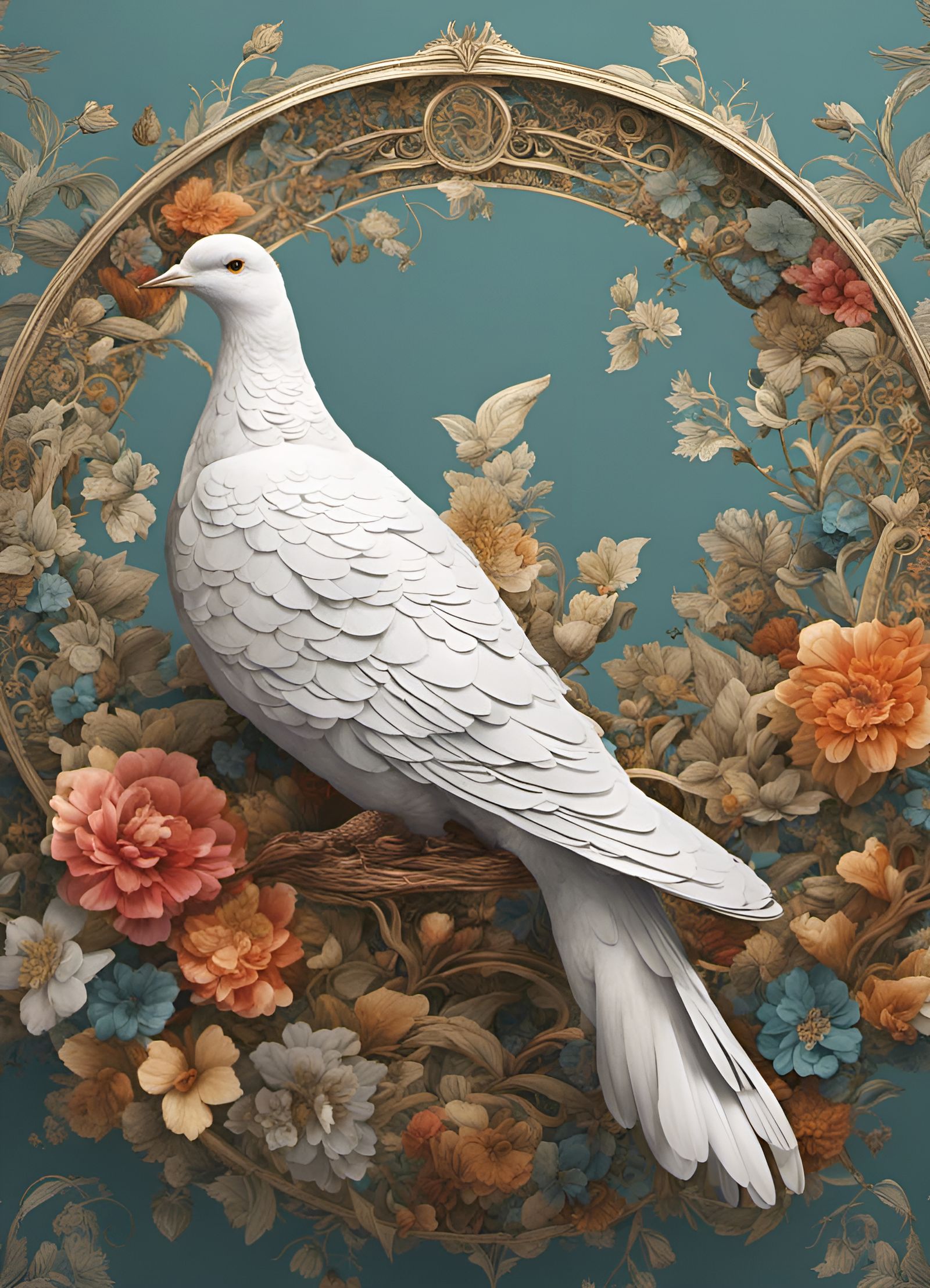 White dove