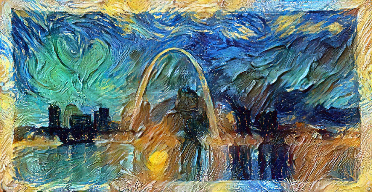 Starry Night in St. Louis 