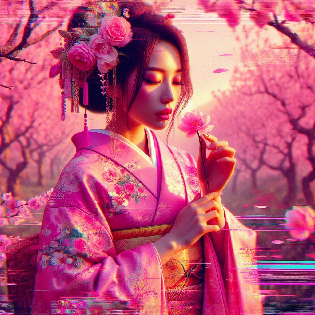 Cherry Kimono