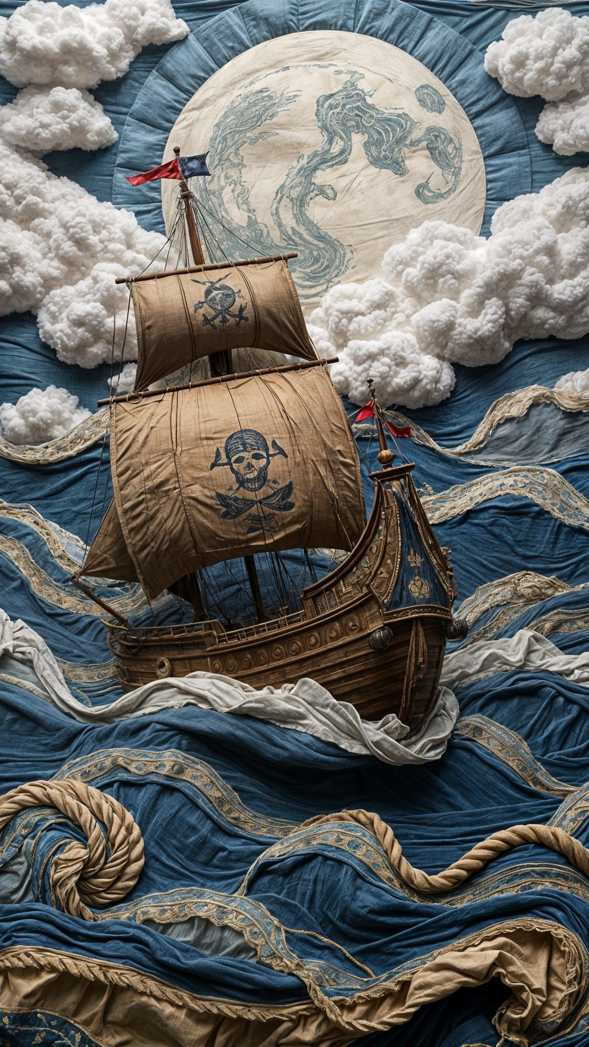 Sailing the Fabric Seas  by @Joe