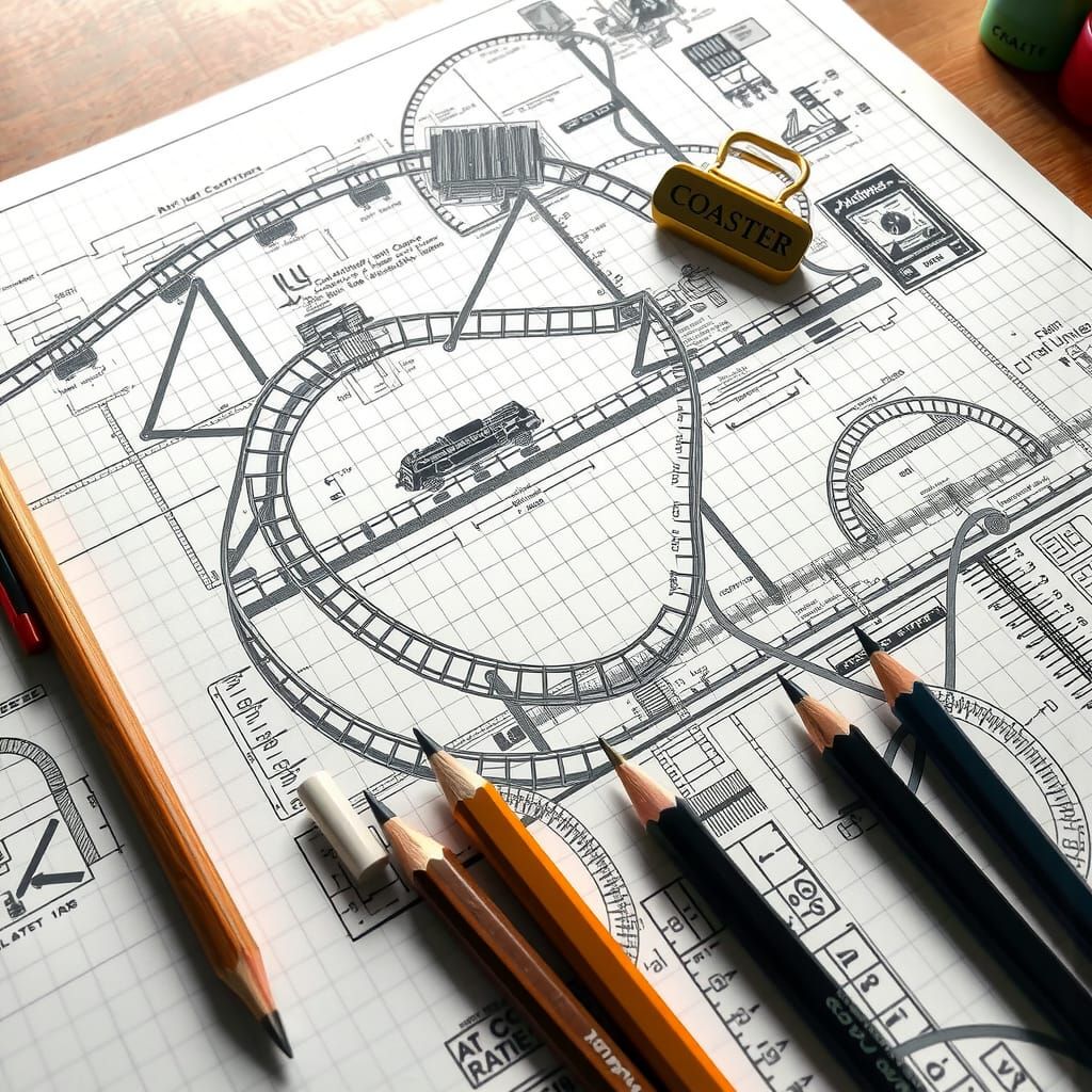 Engineer's desk  by @epoccer