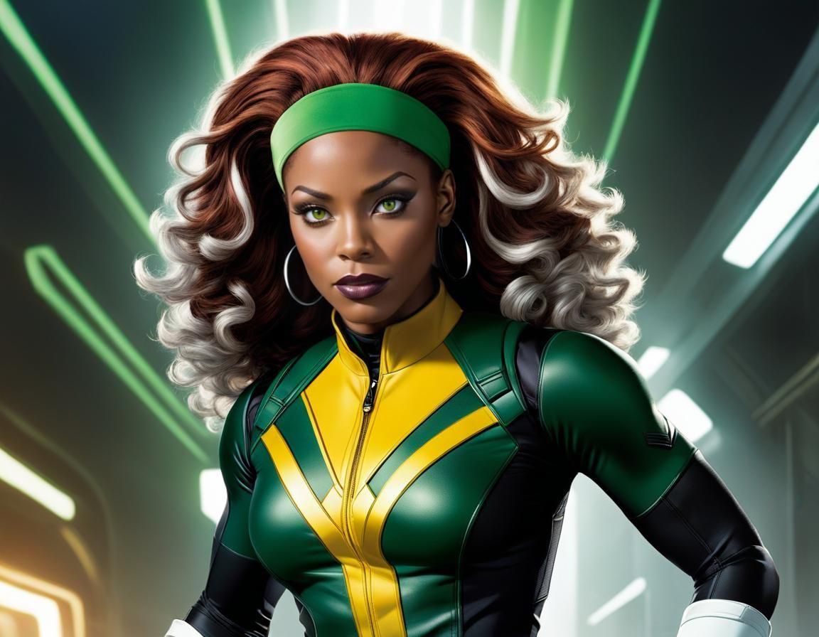 XMEN’s Rogue (Marion Carmichael) Yellow and Green variant