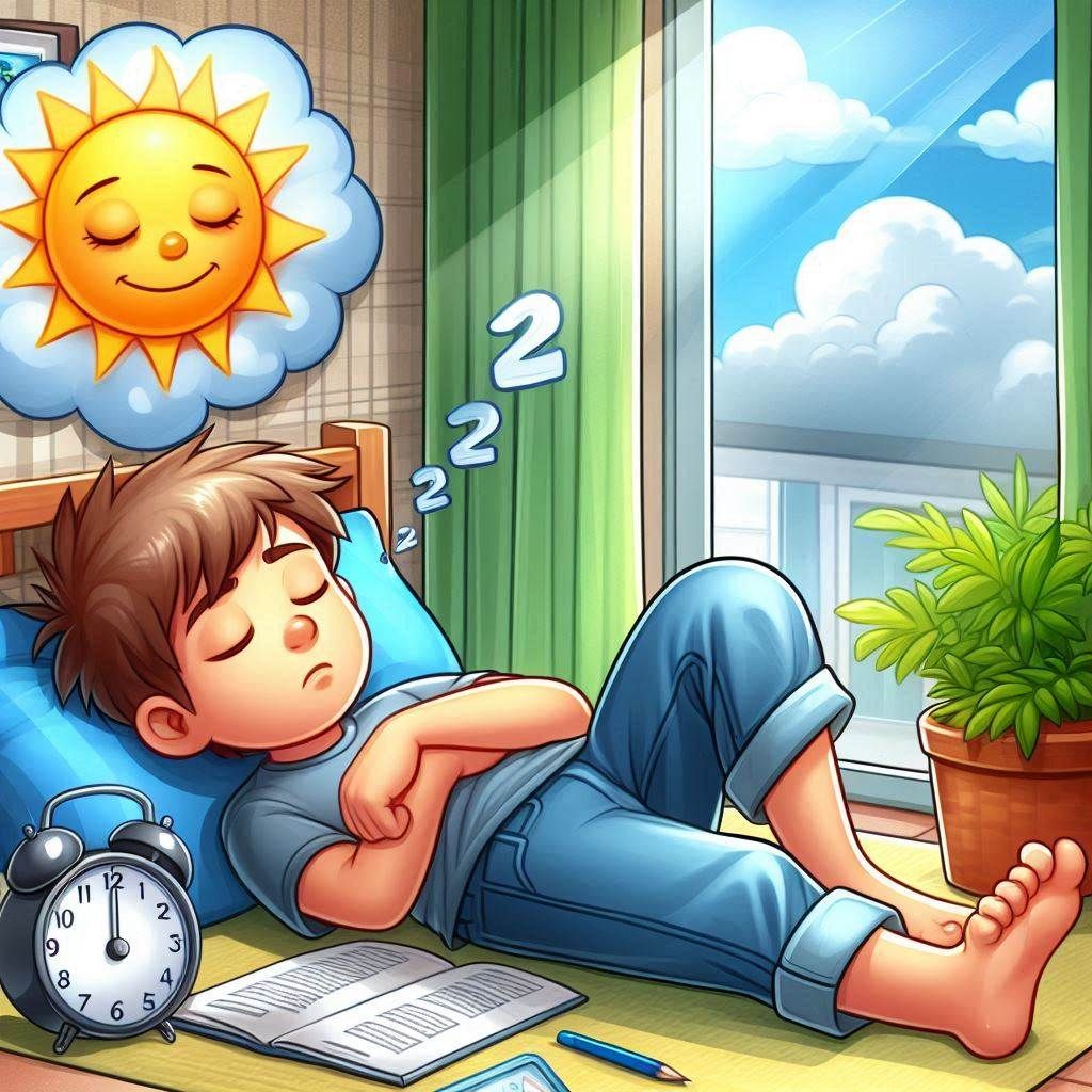 Sleeping Until Noon  by @Sai 