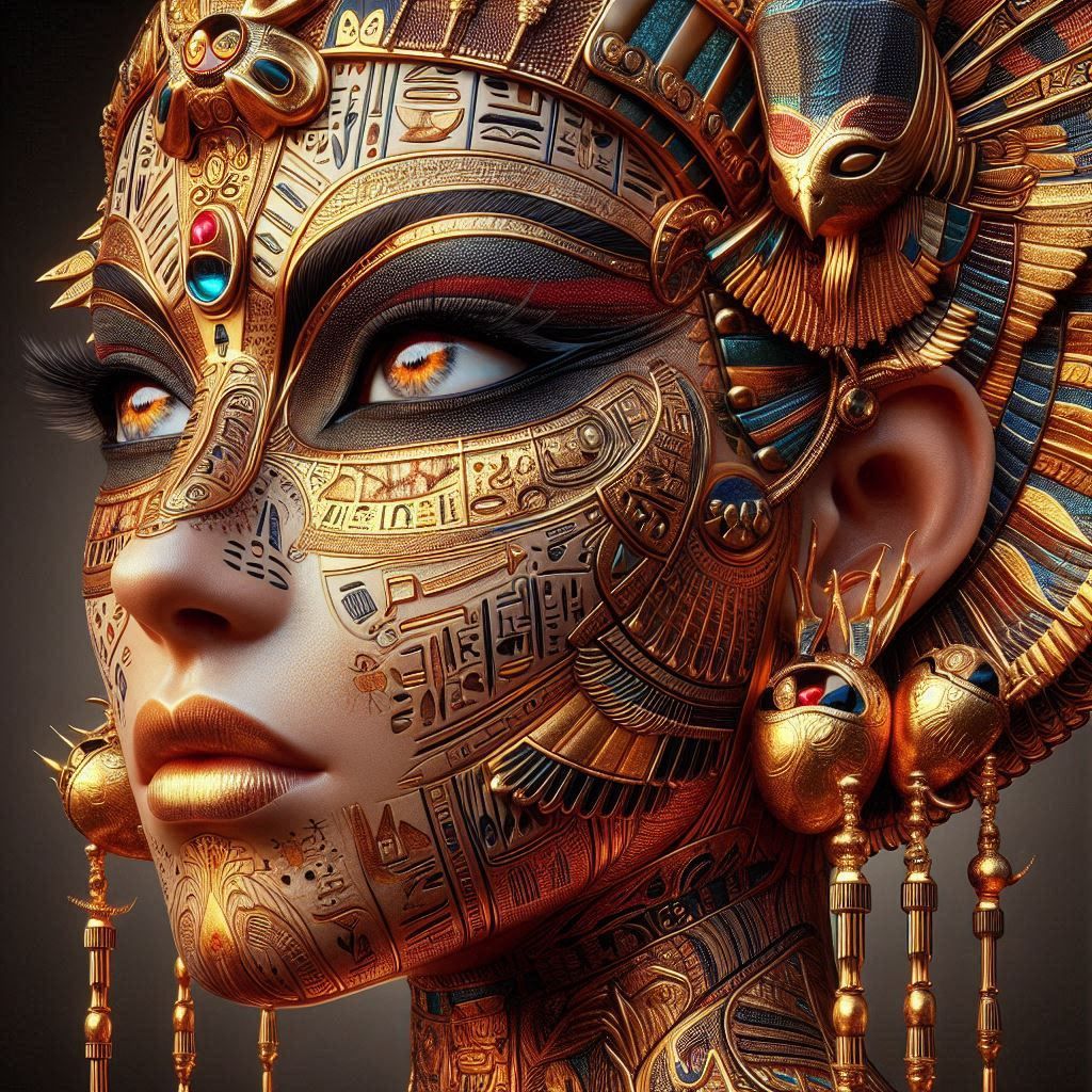 Egyptian Body Paining