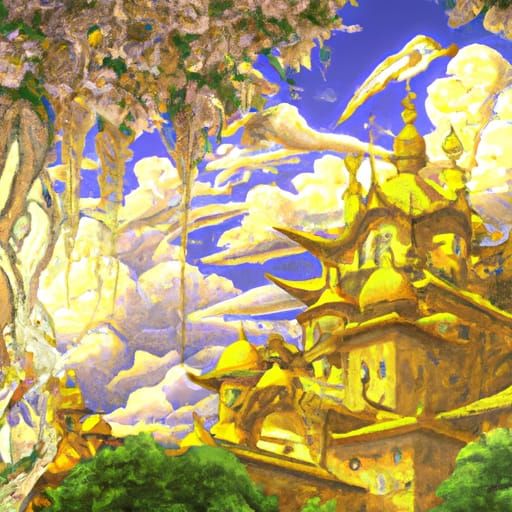 Golden city of Shiva