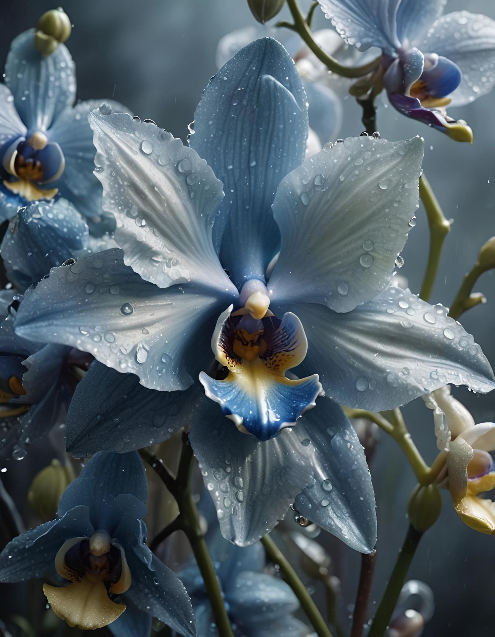 Blooming Blue   by @Kuiken