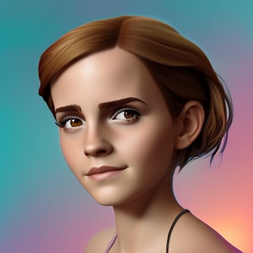 emma watson carricature