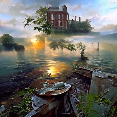 Abandoned asylum..