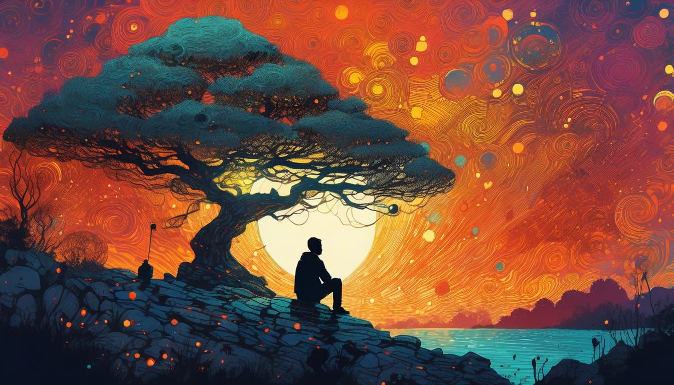 Meditation (2 votes)  by @Roberto I Ortiz