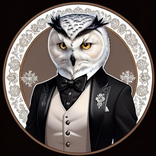 Gentleman Snowy Owl