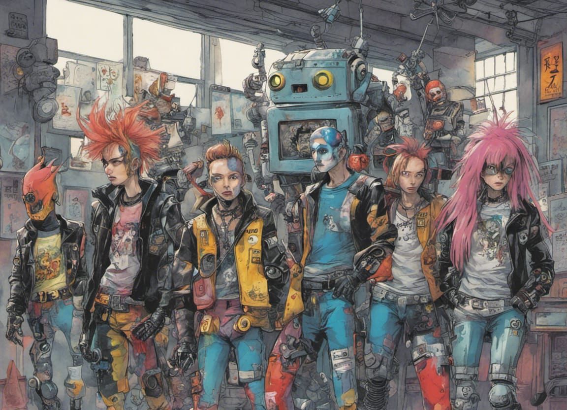 Robot punks HU
