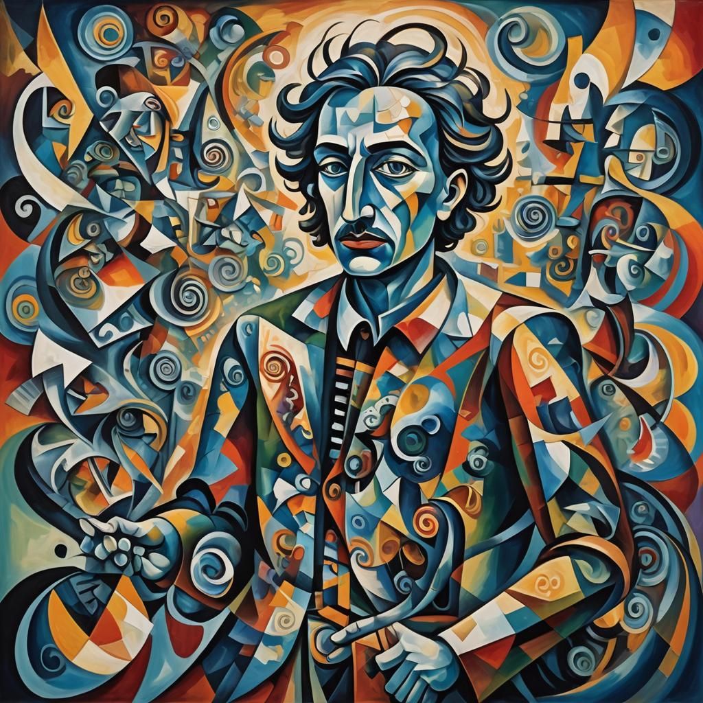 Abstract painting Picasso
