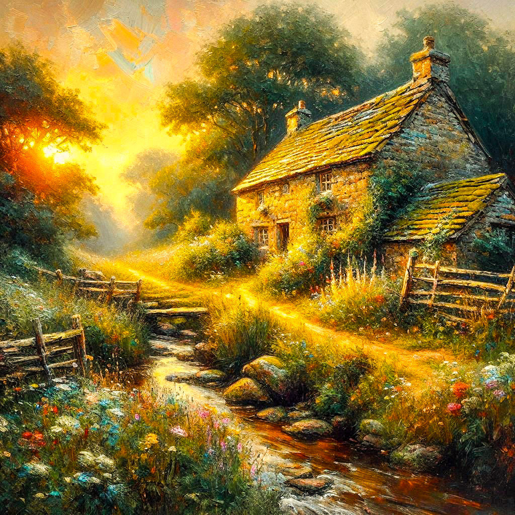 How quietly joy can arrive, like sunlight over the hills  by @Uwork