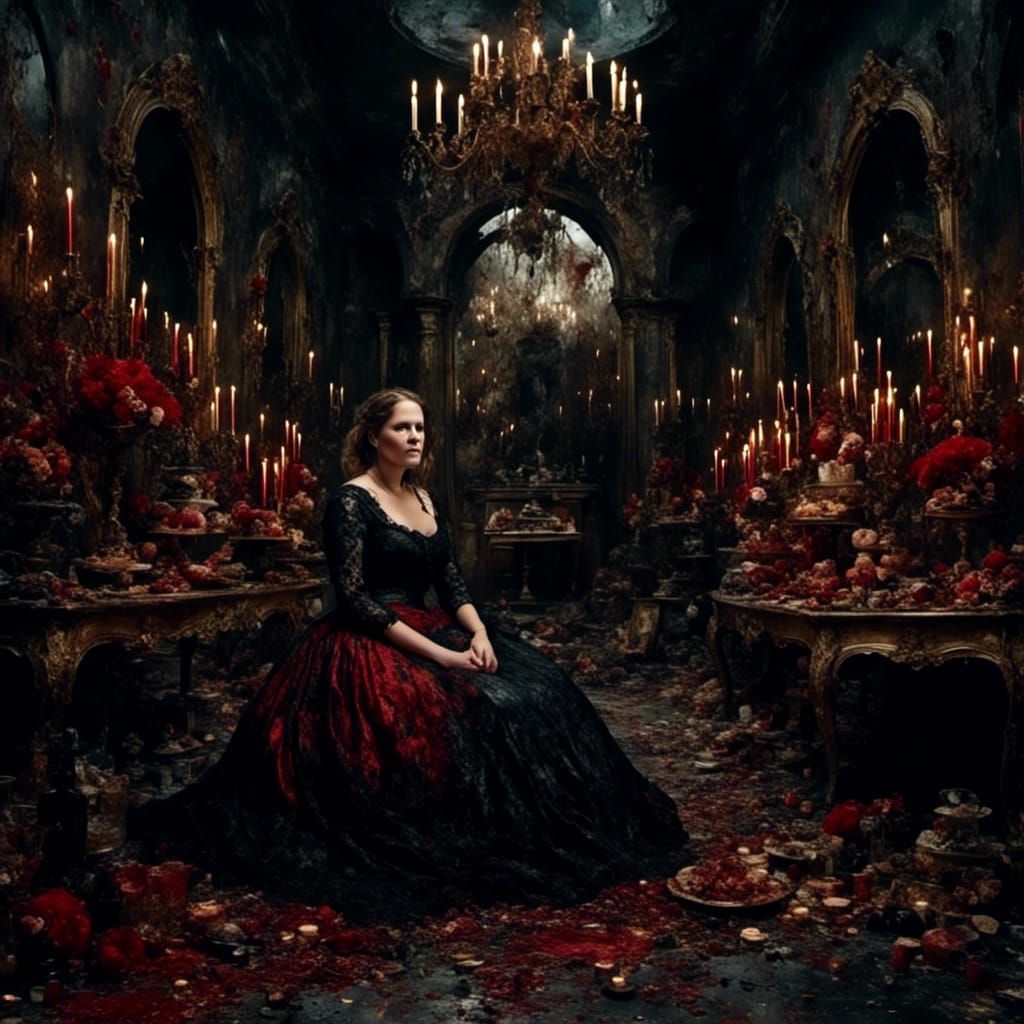 Me in <lora:Tragic red:1.0>